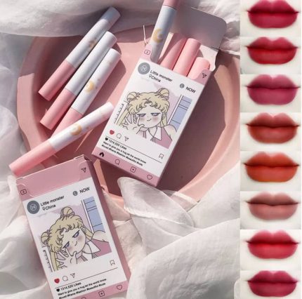 8pcs Little Monster Lipstick Set
